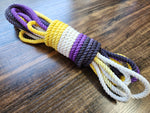 Nonbinary pride cotton 3ply rope