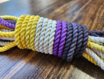 Nonbinary pride cotton 3ply rope