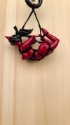Devil shibari pendant