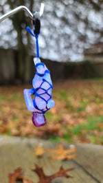Lucid dreams Female form glass shibari pendant
