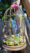 Glass shibari fairie cage