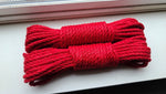 Royal Red Dyed Jute Rope