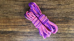 Purple/pink solid braid cotton rope