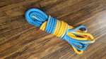 Teal/Orange cotton 3ply rope