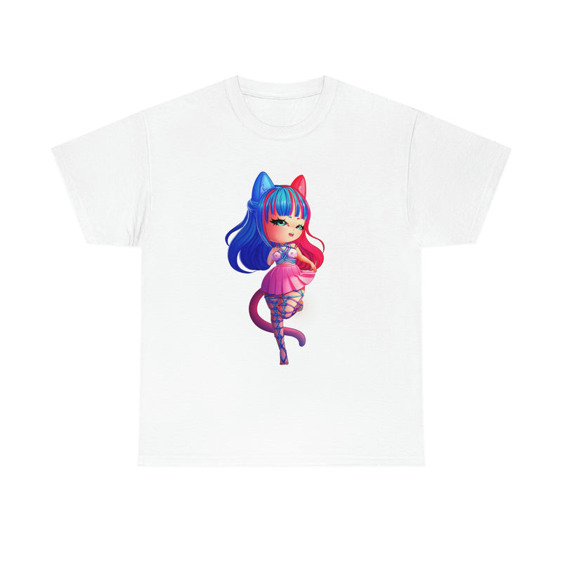 Shibari Kawaii Kitten Unisex Heavy Cotton Tee