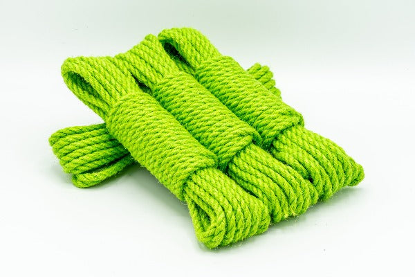 Lime Green Dyed Jute Rope – Ropeboundkitten