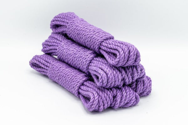 Purple Dyed Jute Rope