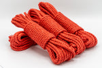 Cherry Red Dyed Jute Rope