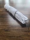 White cotton shibari rope